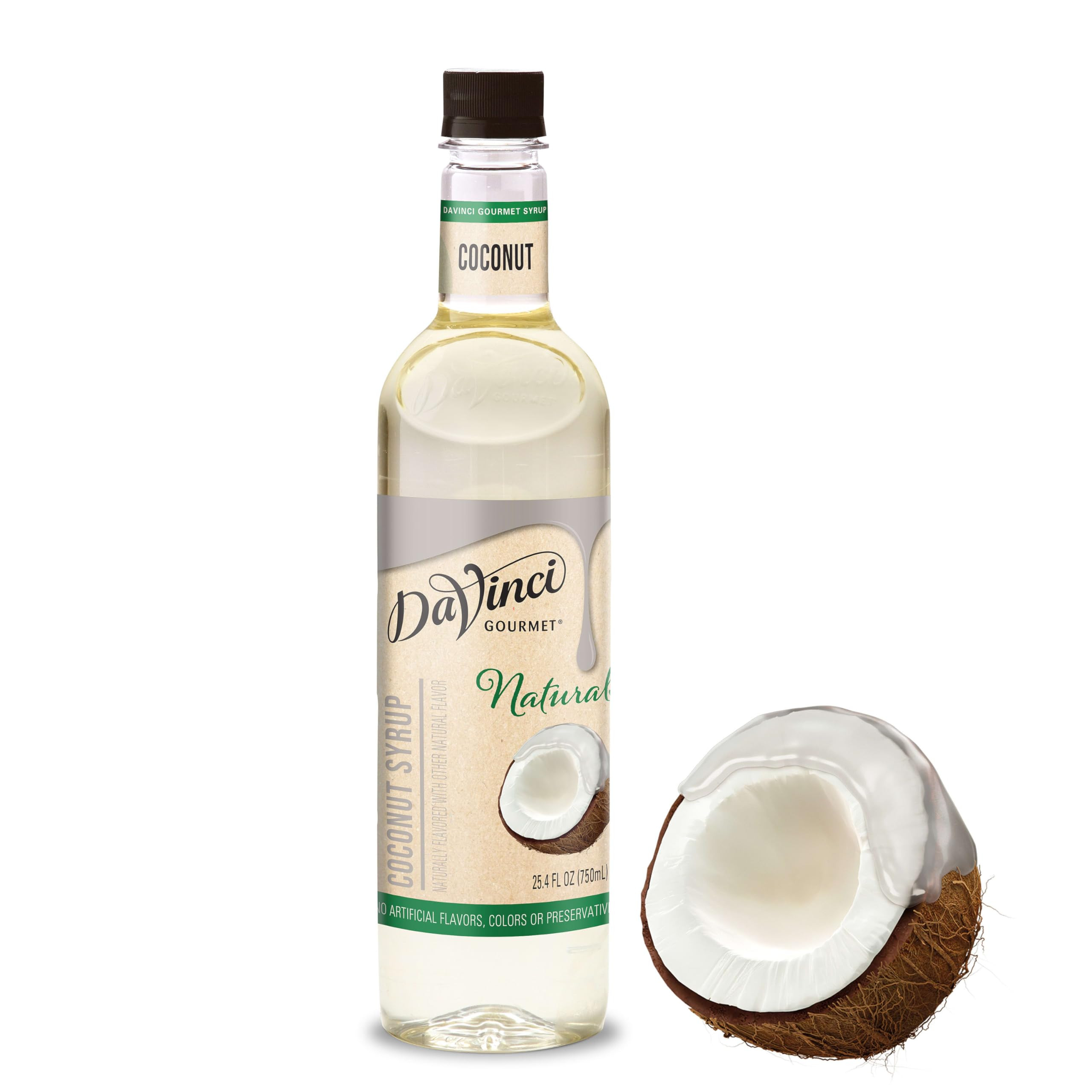 DaVinci Gourmet Naturals Coconut Syrup, 25.4 Fluid Ounces (Pack of 1) | Amazon (US)