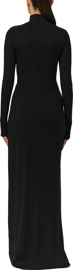 Butter Turtleneck Long Sleeve Maxi Dress | Nordstrom