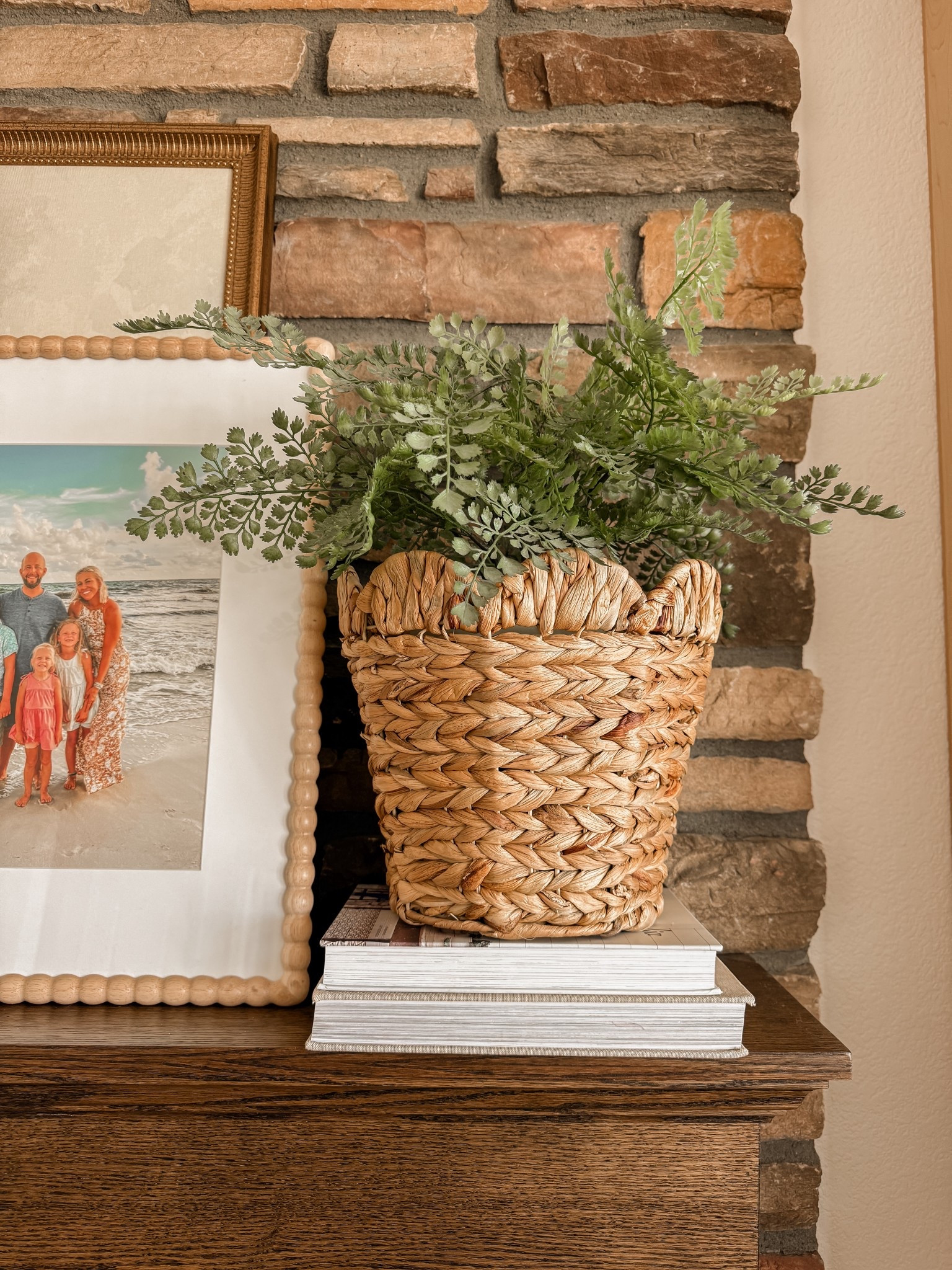 Love this scalloped basket from Walmart. Looks like a Serena + Lily  dupe! 

#LTKSeasonal #LTKHome