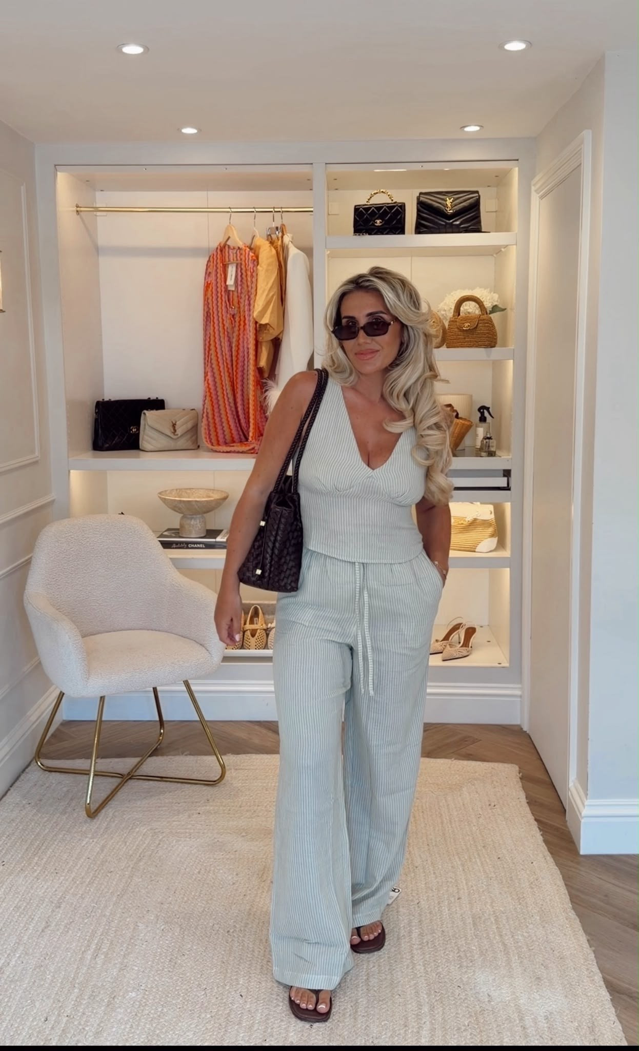 How gorg is this set girls!! 

Stripes, co-ord, matching set, wide leg trousers, travel outfit, airport outfit, holiday outfit

#LTKuk #LTKsummer #LTKtravel