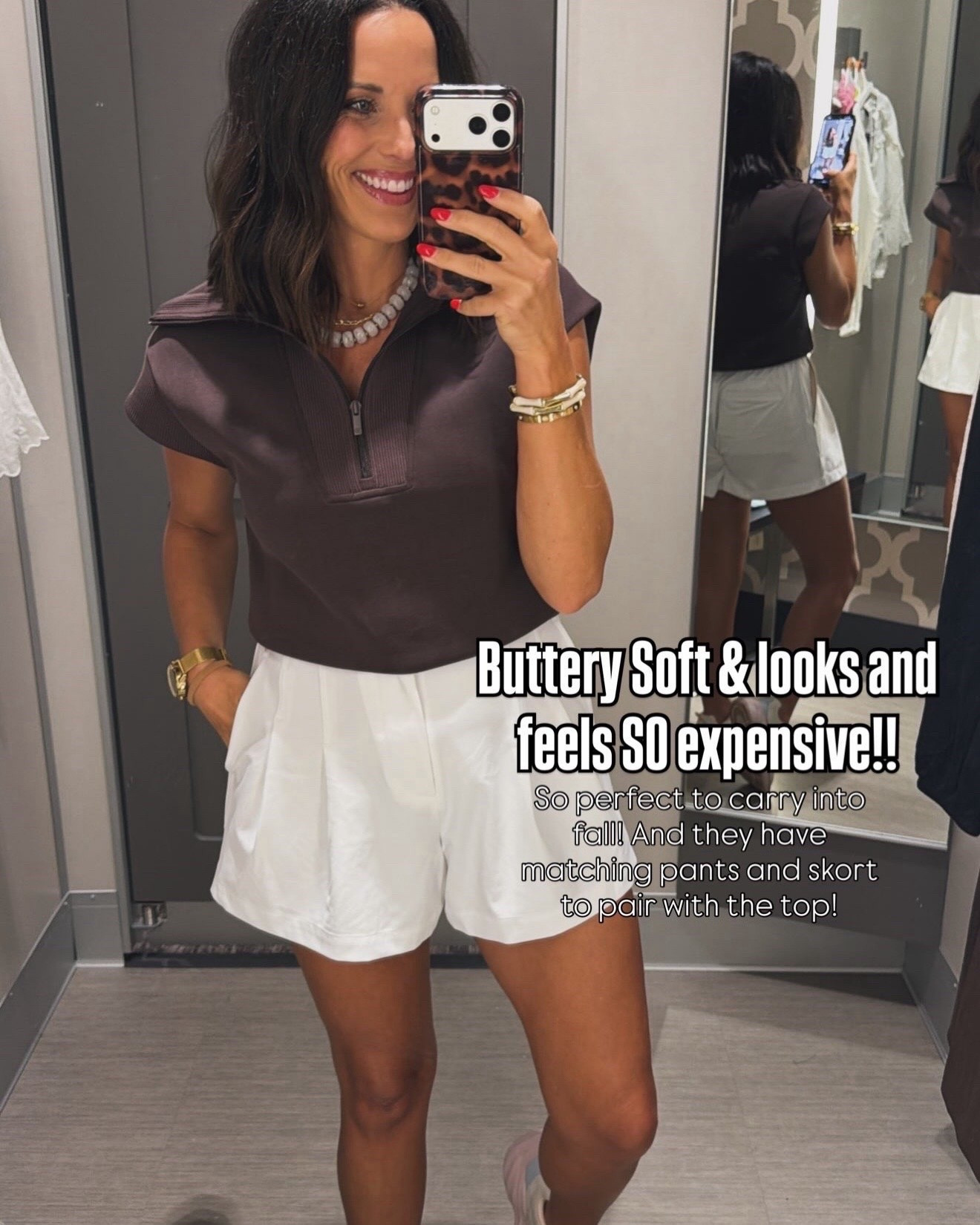 This Target top is SO good!! Buttery soft, looks way more expensive than it is, and I love the chocolate brown for heading into fall 🤎 It also has matching shorts and pants if you want the full set!

#TargetFinds #TargetStyle #TargetFashion #FallFashion #AffordableFashion #LTKStyle