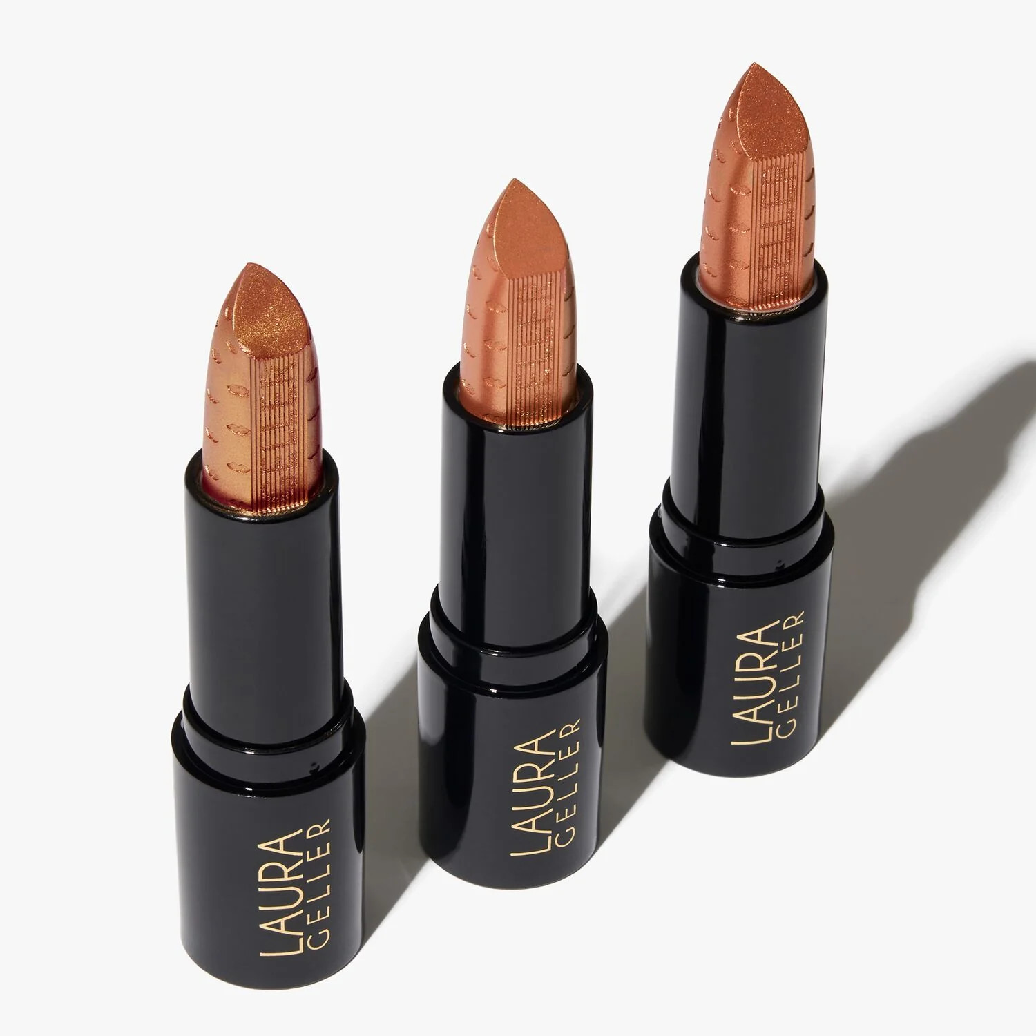 Gorgeous in Gold Limited Edition Lipstick Trio | Laura Geller