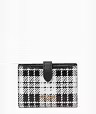 Hudson Posh Plaid Small Bifold Wallet | Kate Spade (US)
