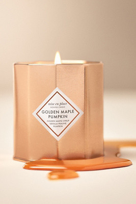 mise en place Gourmand Golden Maple Pumpkin Metal Tin Candle | Anthropologie (UK)