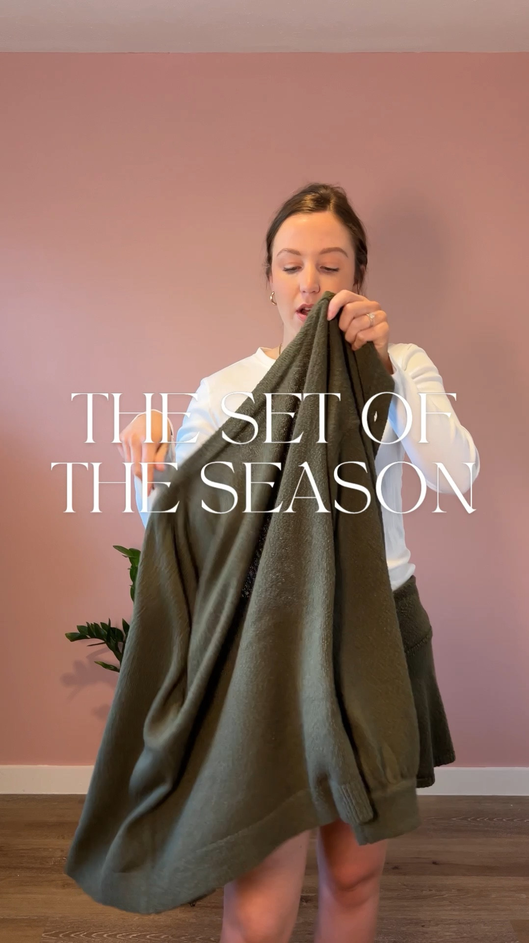 Okay, hear me out. Being in comfies and then needing to run to the store, I swear is such a universal thing! 

So here’s the set I’ll be wearing this holiday season. 

It’s so cute and it’s COMFY! At home just wear it with your white long sleeve t-shirt and then if you need to run an errand throw on the cardigan and some boots! 

They don’t even have to be heeled, any knee high boot! And boom you’re cute & ready to go ✨ set is from free people, I’ve linked it below



#LTKSeasonal #LTKHoliday #LTKVideo