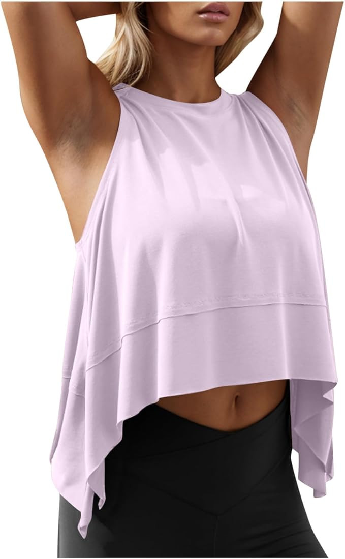Hvyesh People Free Inspired Clothes Women's Workout Back Open Tops Dup Es Tank Top Movement Women... | Amazon (US)