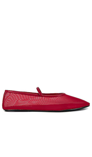 Swan-Lake Flat in Red | Revolve Clothing (Global)
