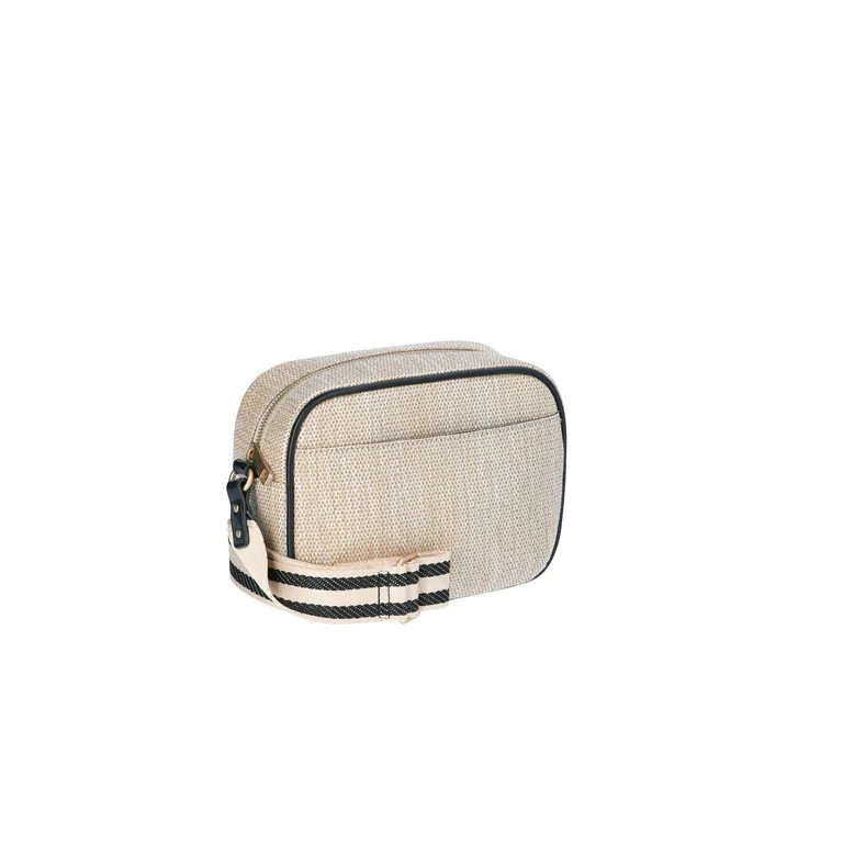 Time and Tru Women's Dory Crossbody, Straw | Walmart (US)