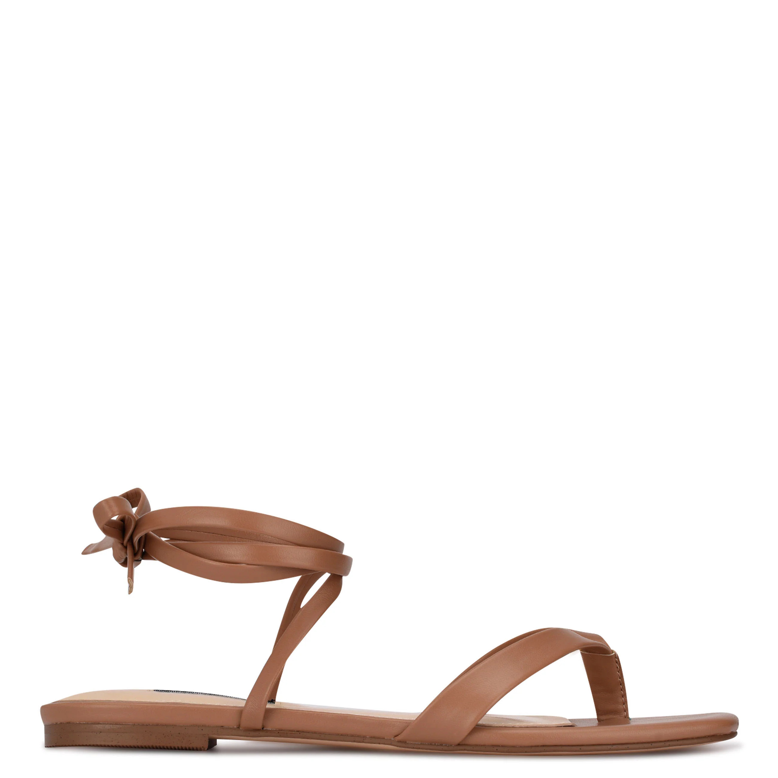 News Ankle Wrap Flat Sandals | Nine West (US)