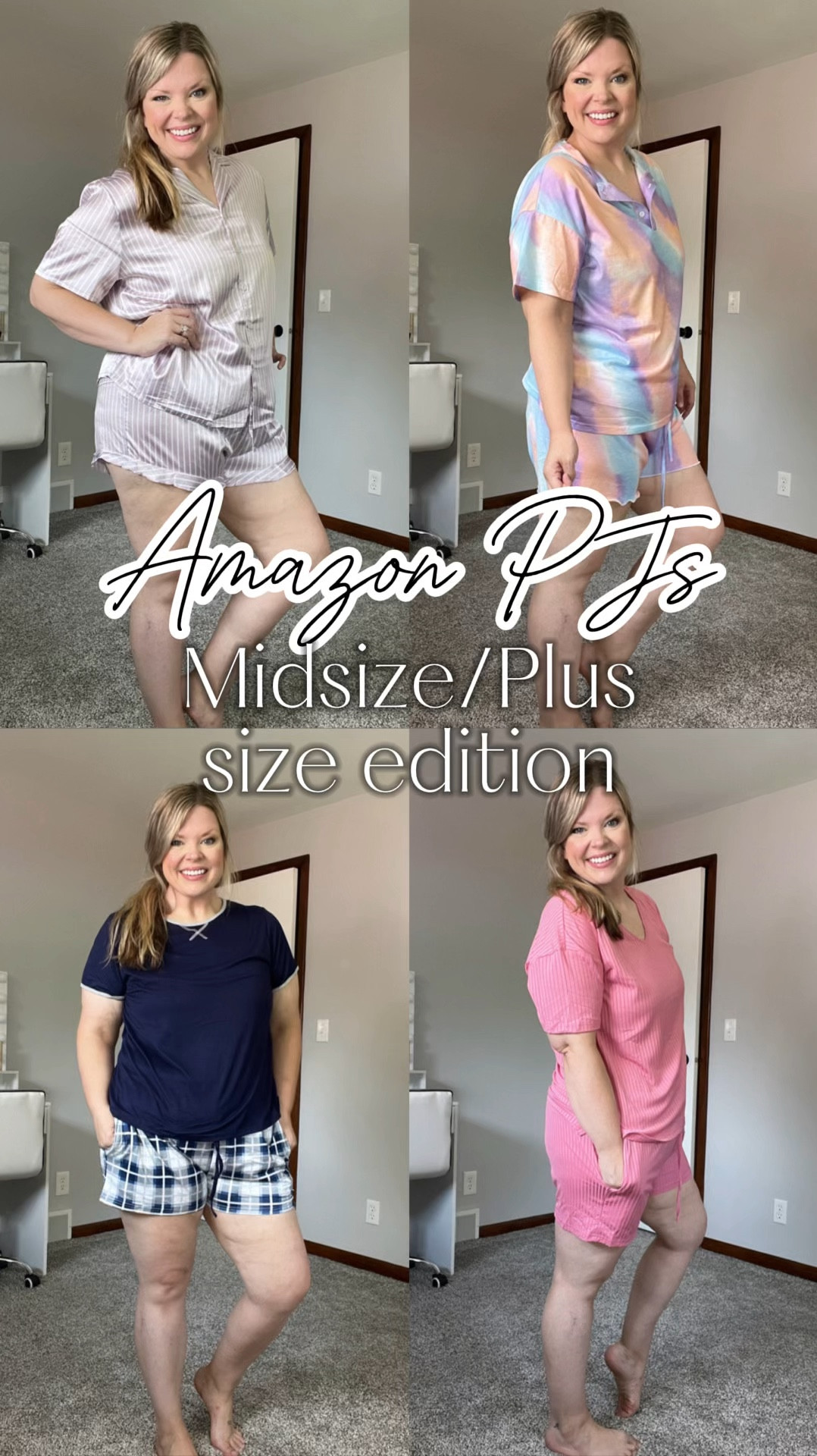 Amazon PJ sets for the win! These are from the brand Ekouaer and I’m wearing an XL! I love these so much!! You can wear them as sets or mix and match! 

#LTKMidsize #LTKSaleAlert #LTKPlusSize