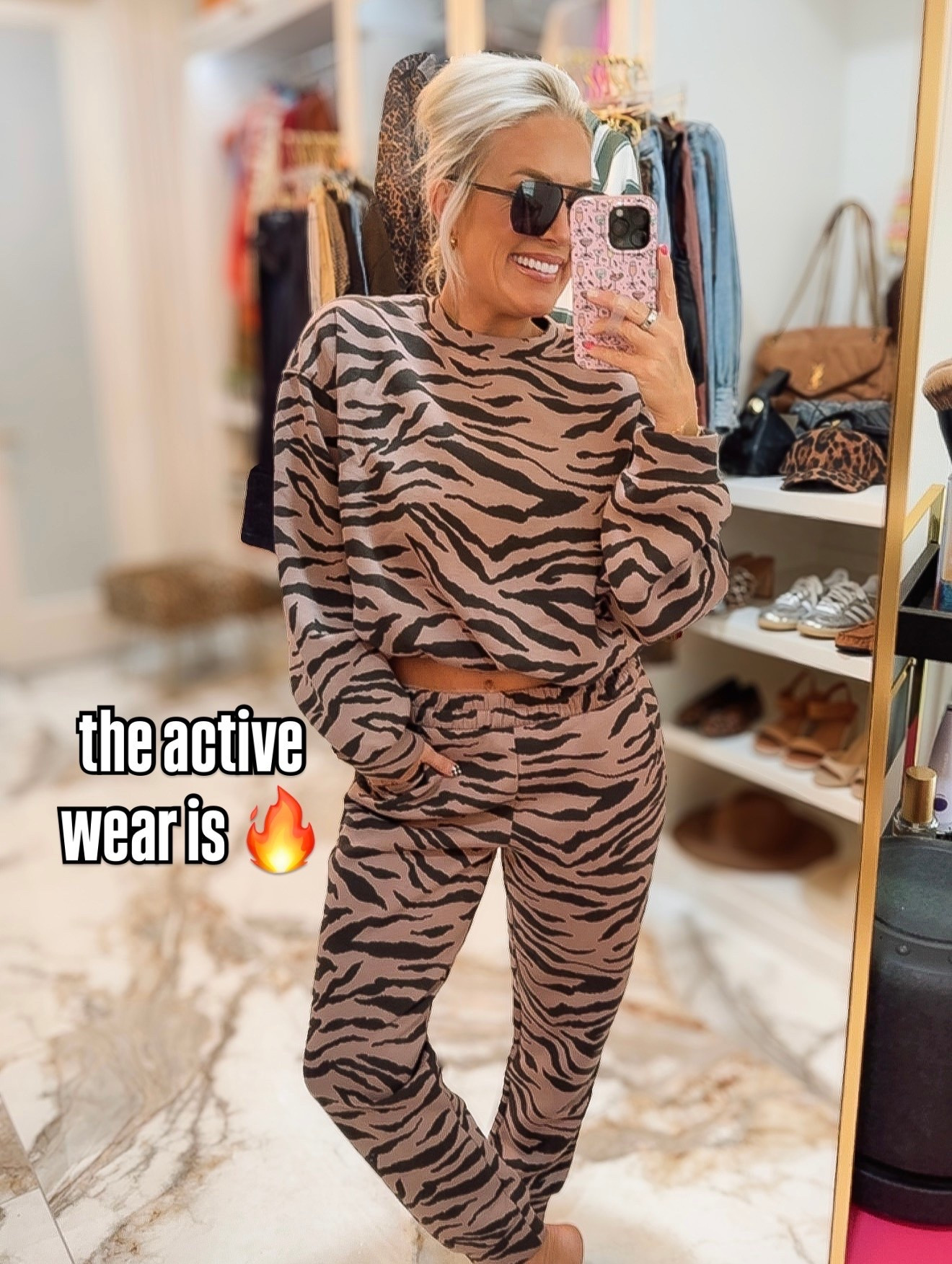 Old navy animal print activewear restocked!!! Size small in jogger, medium in pullover