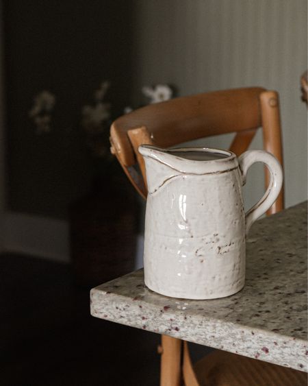 My latest Amazon home find 🤍 the perfect little jug to refill Loki’s water bowl and water my plants 

#vintageinspired #neutralhome #neutralhomedecor #homedecoronabudget #budgethomedecor #moderncottage #rustichome #vintagedecor 

#LTKhome