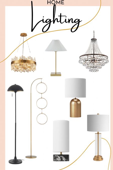 Brighten up your home for Spring with these modern and glam lamps and lighting finds!

#LTKsalealert #LTKhome