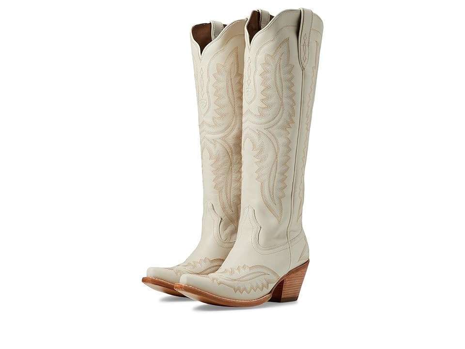 Ariat Casanova Western Boots Women's Boots Blanco : 9 B - Medium, Leather | Zappos