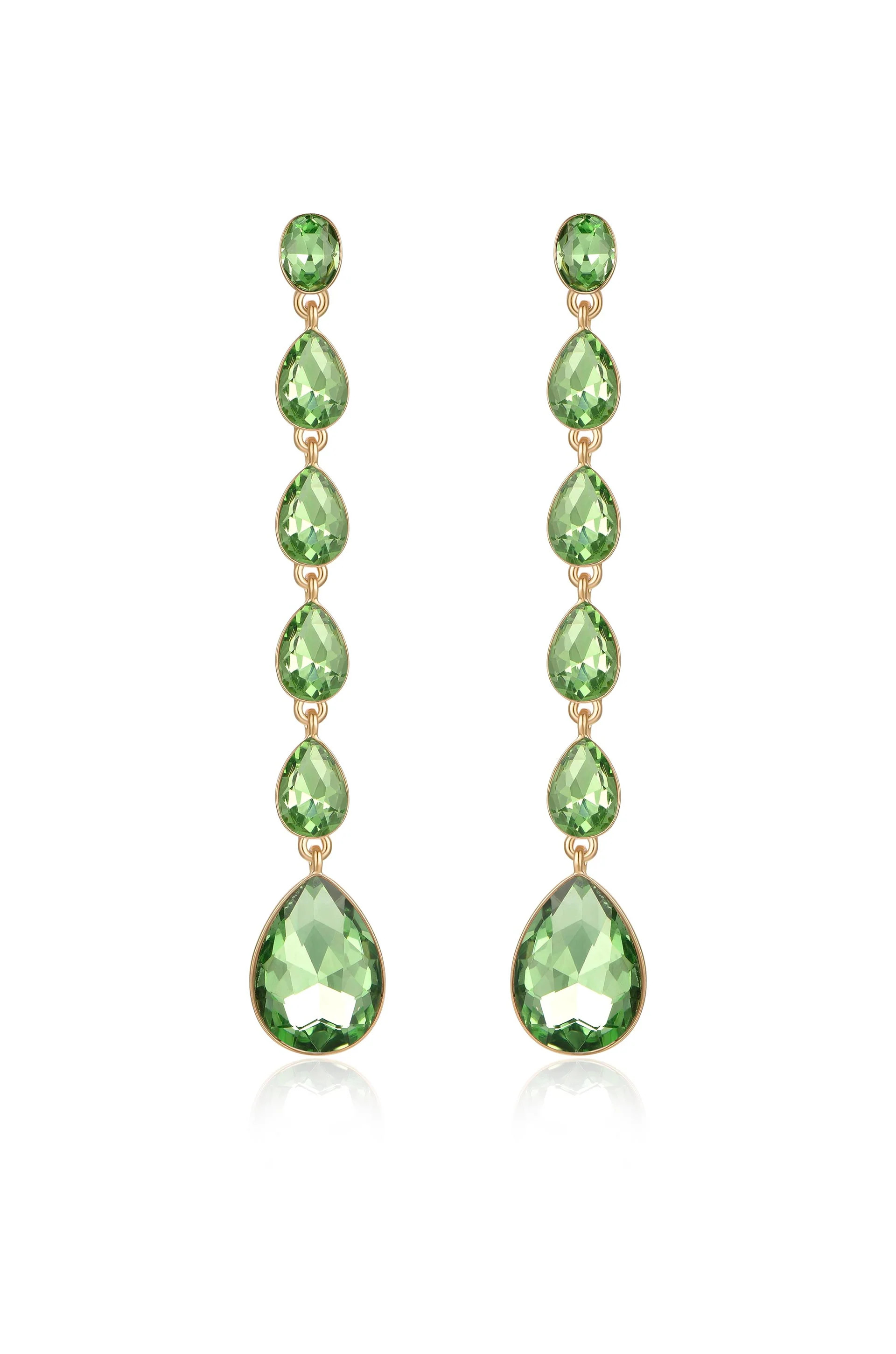 Crystallized Drop Earrings | Ettika