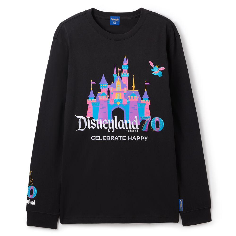 Disneyland Resort 70th Anniversary ''Celebrate Happy'' Pullover Sweatshirt for Adults | Disney Store