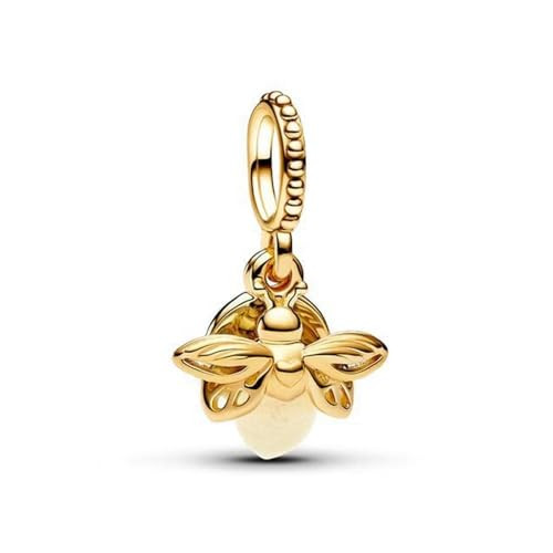 Amazon.com: CIlight Glow-in-the-Dark Firefly Pendant Dangle Charms Fit for All Brand Bracelet Jew... | Amazon (US)