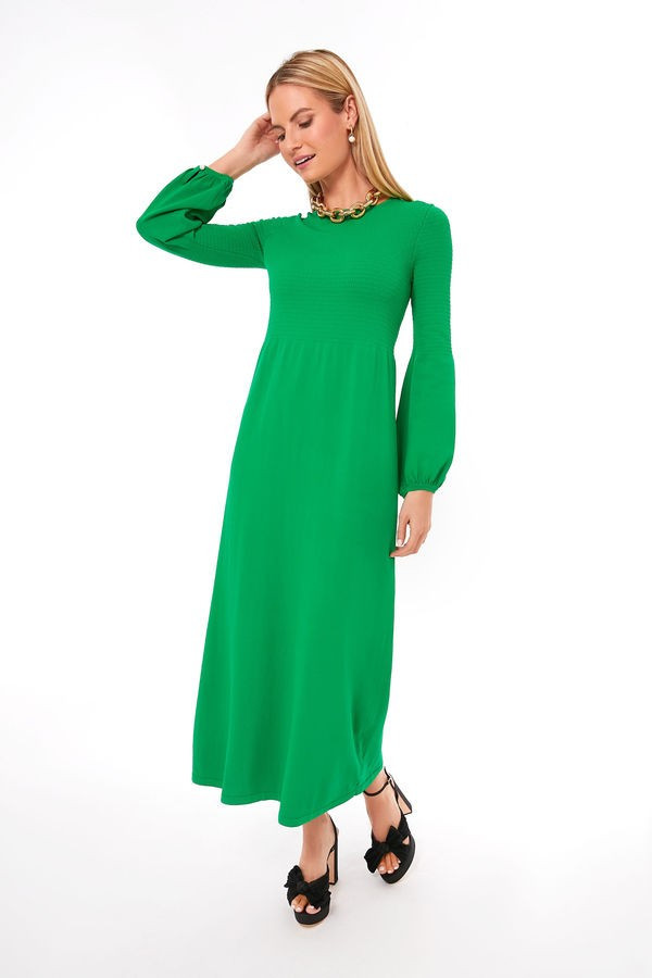 Emerald Green Lennox Dress | Tuckernuck (US)
