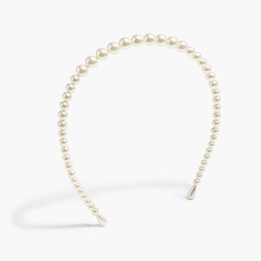 Pearl headband | J.Crew Factory