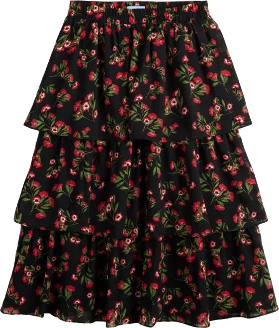 Women's DRAPER JAMES RSVP™ Tiered Ruffle Skirt | Kohl's