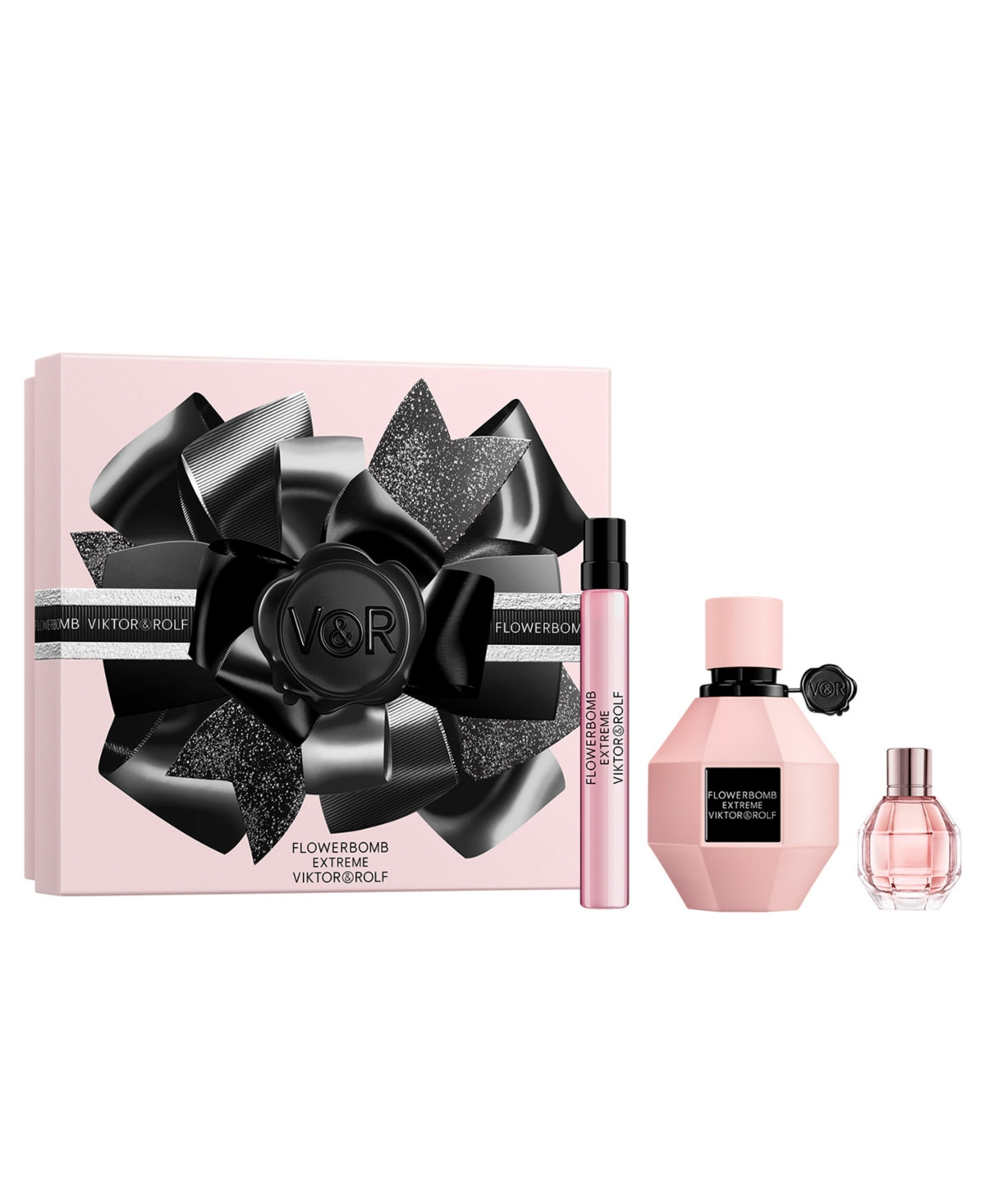 Viktor & Rolf 3-Pc. Flowerbomb Extreme Eau De Parfum Gift Set | Macy's