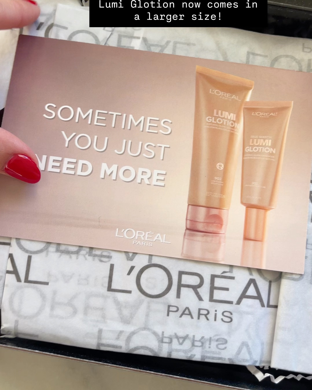 Lumi Glotion now in XL
#giftedbylorealparis

#LTKgrwm #LTKBeauty #LTKFindsUnder50