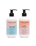 Evereden Baby Wash and Baby Lotion With Coconut Oil & Calendula Oil - Lotion w/Jasmine, Aloe & Shea  | Amazon (US)