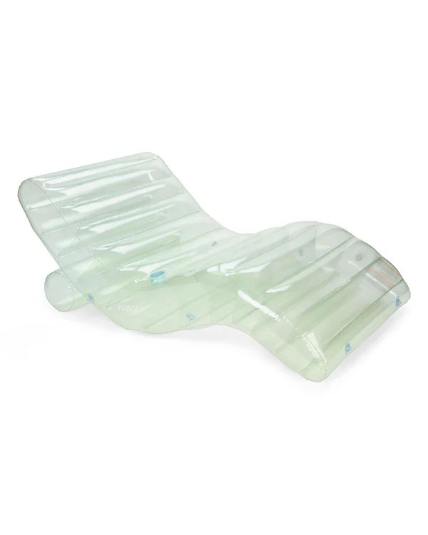 Clear Seaglass Chaise Lounger | FUNBOY