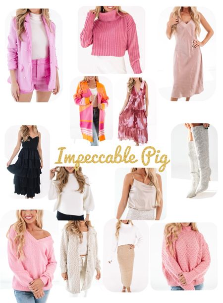 Impeccable Pig new arrivals are so freaking cute! I just want to dance all night in these dresses and cozy up in these sweaters for the holidays! 

#LTKSeasonal #LTKstyletip #LTKHoliday