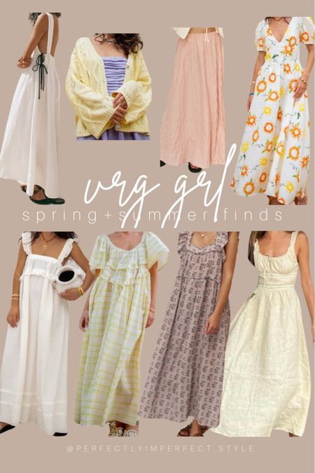 beauties from vrg grl! so many pretty items for spring and summer!
I ordered the la prairie dress (AUS 8), cardigan (s) and midi skirt (AUS 6)
Checkout shows US price!

Spring dresses, summer dresses, vacation outfits

#LTKstyletip #LTKSeasonal