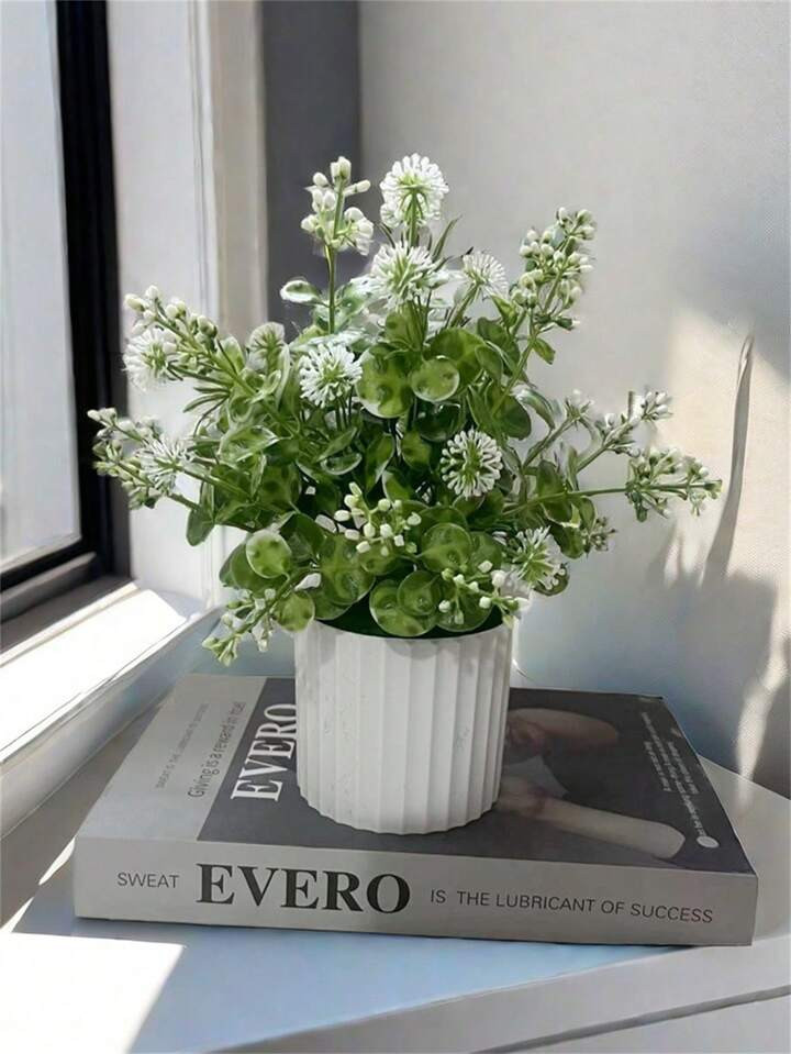 Artificial Plant Potted Home Decoration, Ornament Landscape, Valentine Day, Gift | SHEIN