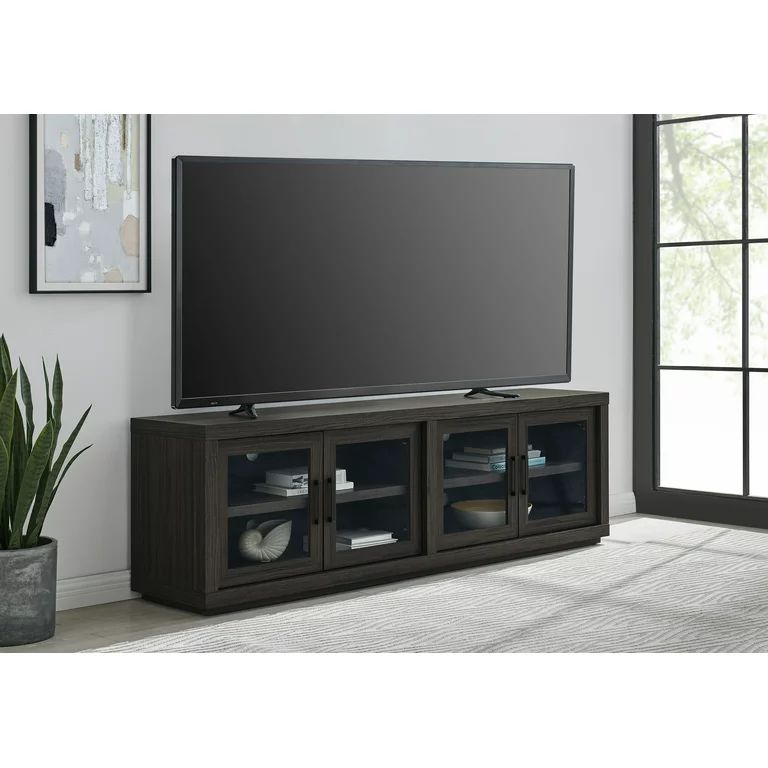 Better Homes & Gardens Steele TV Stand for TVs up to 80", Espresso | Walmart (US)