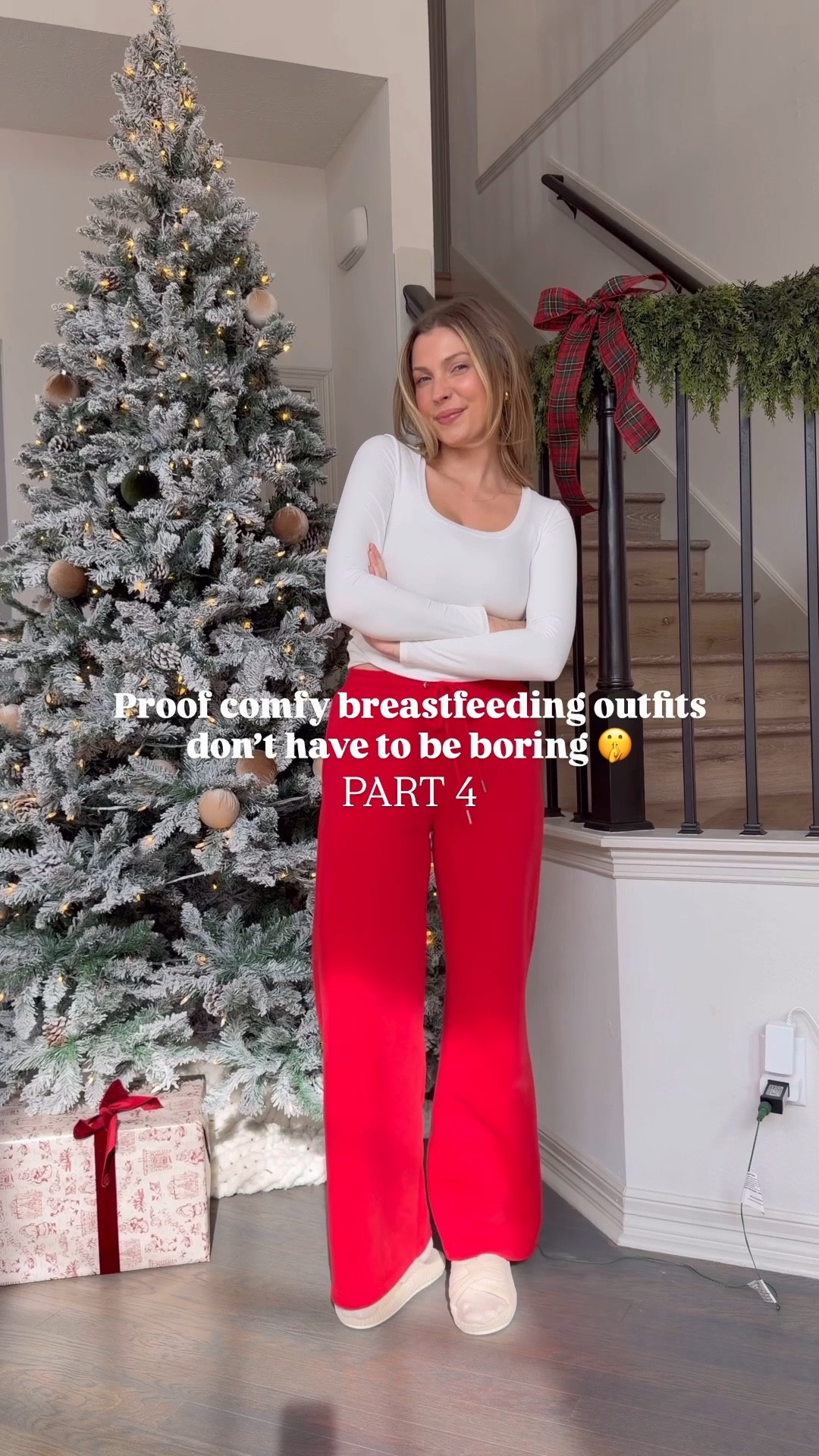 Another nursing friendly outfit for winter!! Loving these leggings! I wear a size S in the long sleeve and leggings and M in quarter zip! 

#LTKgrwm #LTKmomlife #LTKHoliday