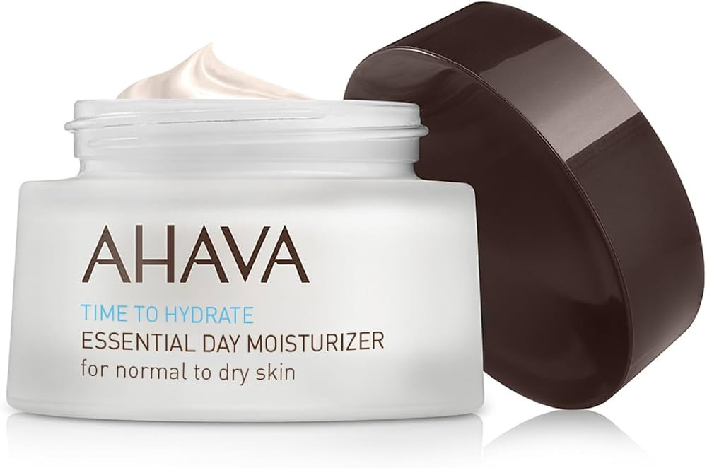 AHAVA Essential Day Moisturizer - Essential Daily Hydrating Facial & Neck Cream, Anti-Aging & Smo... | Amazon (US)