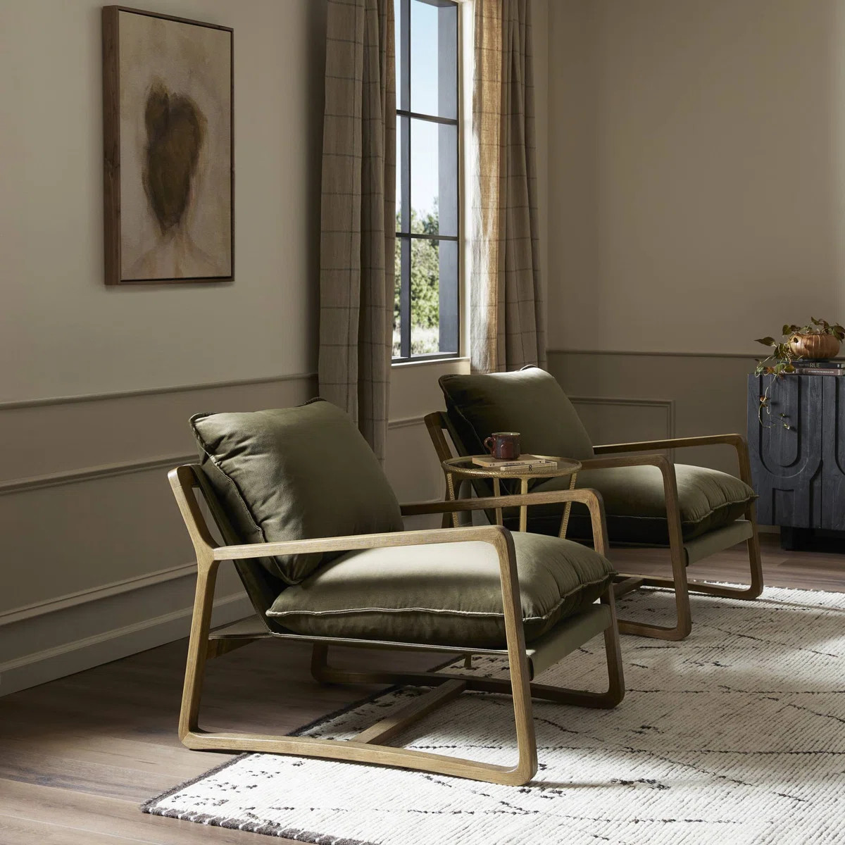 Goldberg Wooden Frame Armchair | Wayfair North America