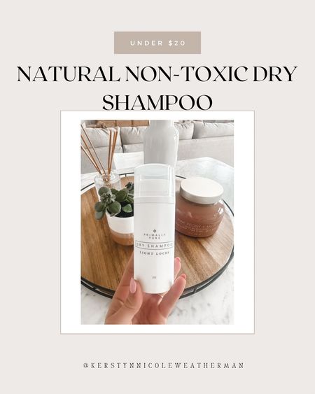 Natural non-toxic dry shampoo I love!

#LTKU #LTKfindsunder50 #LTKbeauty