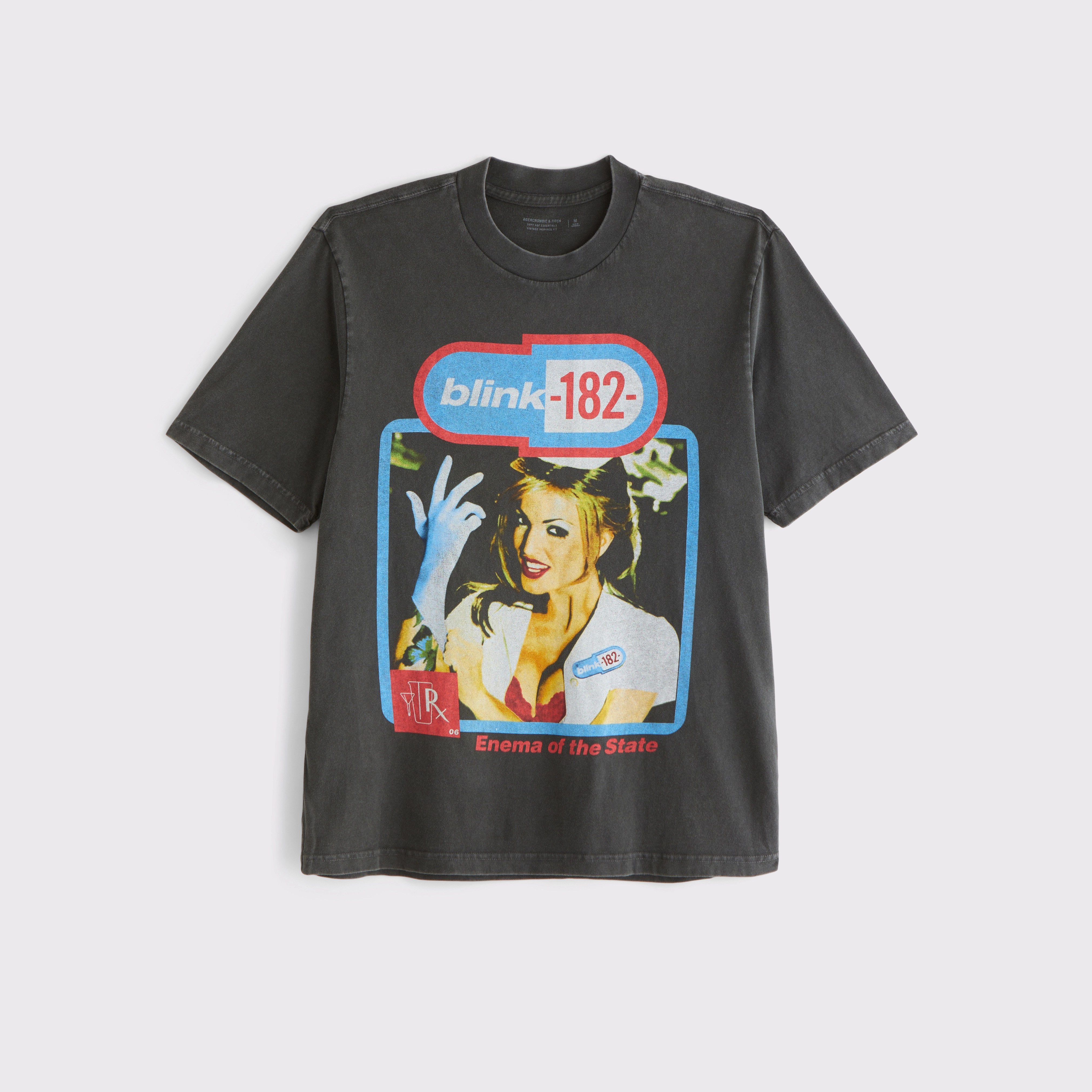 Vintage-Inspired Blink-182 Graphic Tee | Abercrombie & Fitch (US)