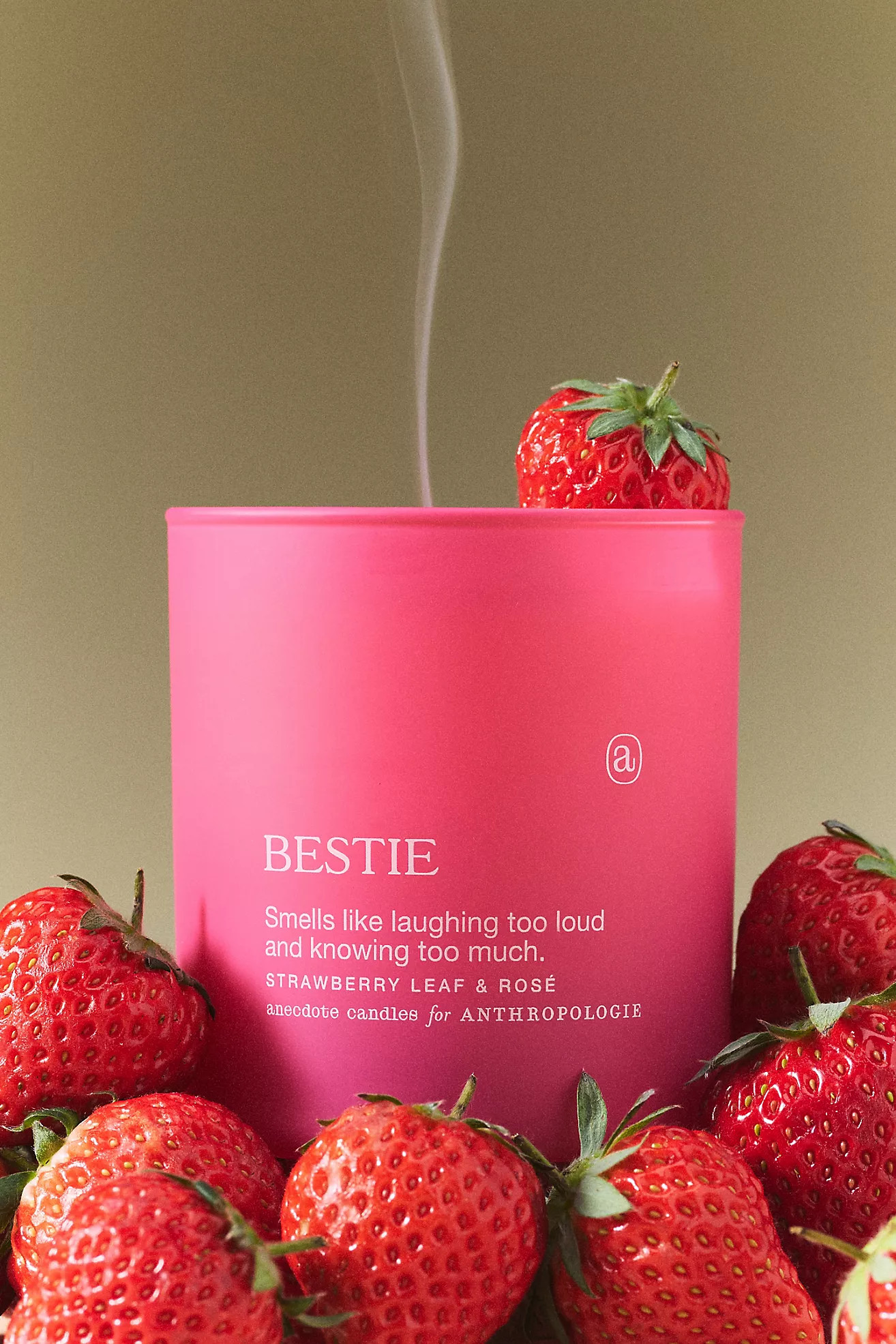 Anecdote Fruity Bestie Glass Candle | Anthropologie (US)