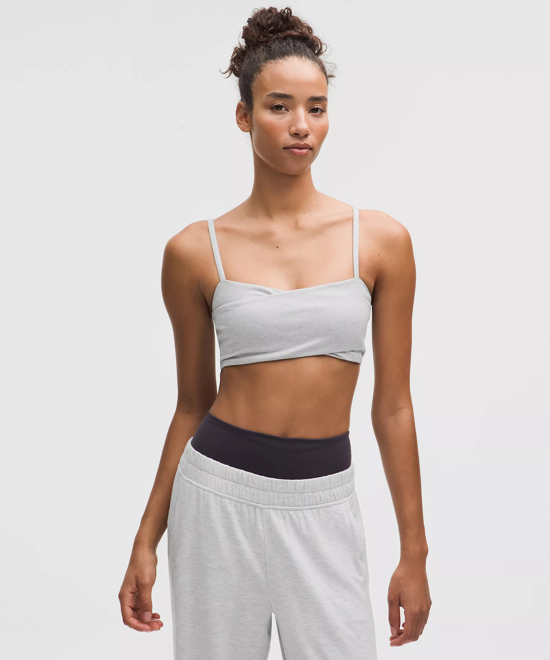 Softy Suedey Wrap-Front Bra | Lululemon (US)