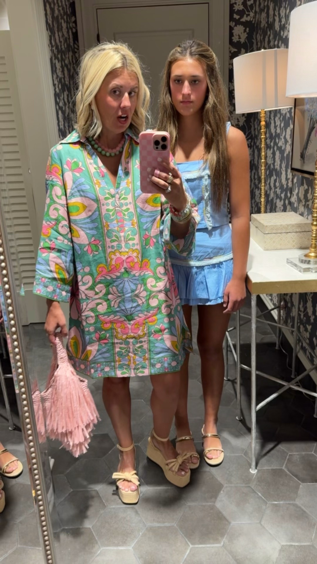 Fav Boden dress for a fun dinner with my girl! I’m in a 2 dress and 8 heel. 
*code HHCX for 10% off new styles at Boden 
*code Catherine20 at Allie + Bess

#LTKdayinmylife #LTKootd #LTKmomlife