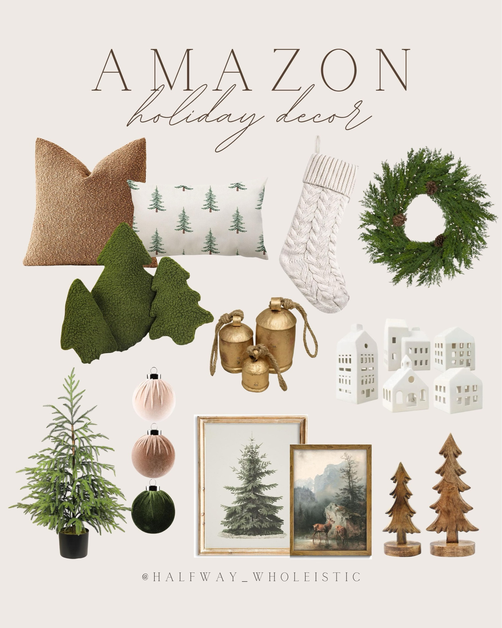 Amazon Holiday Decor 

#LTKHoliday #LTKGiftGuide #LTKSeasonal