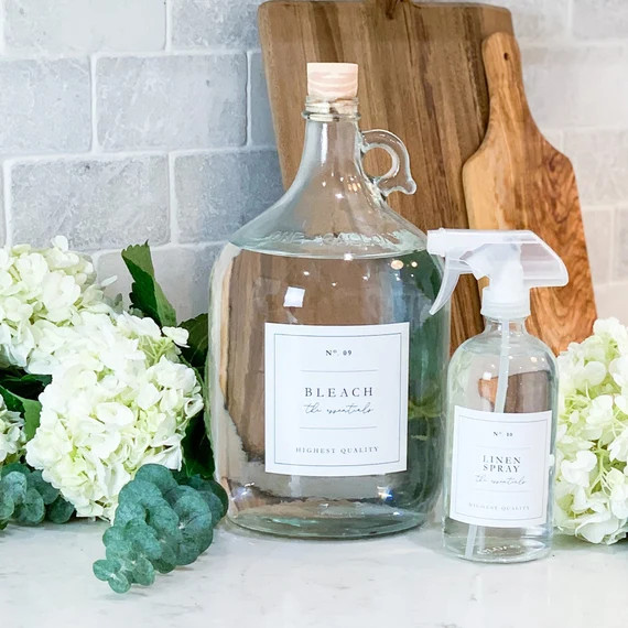 Waterproof labels for laundry room, Laundry labels, detergent labels, bleach labels, fabric softe... | Etsy (US)