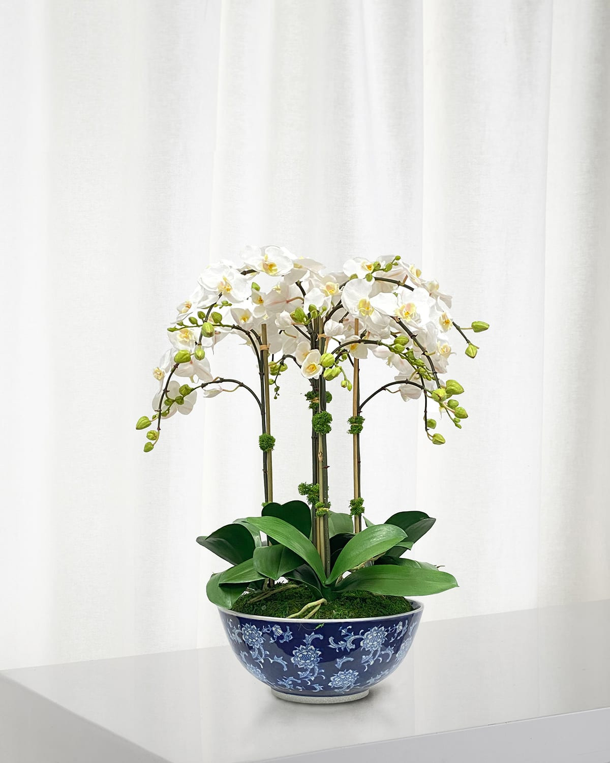 Faux Orchid in Longlife Bowl | Horchow