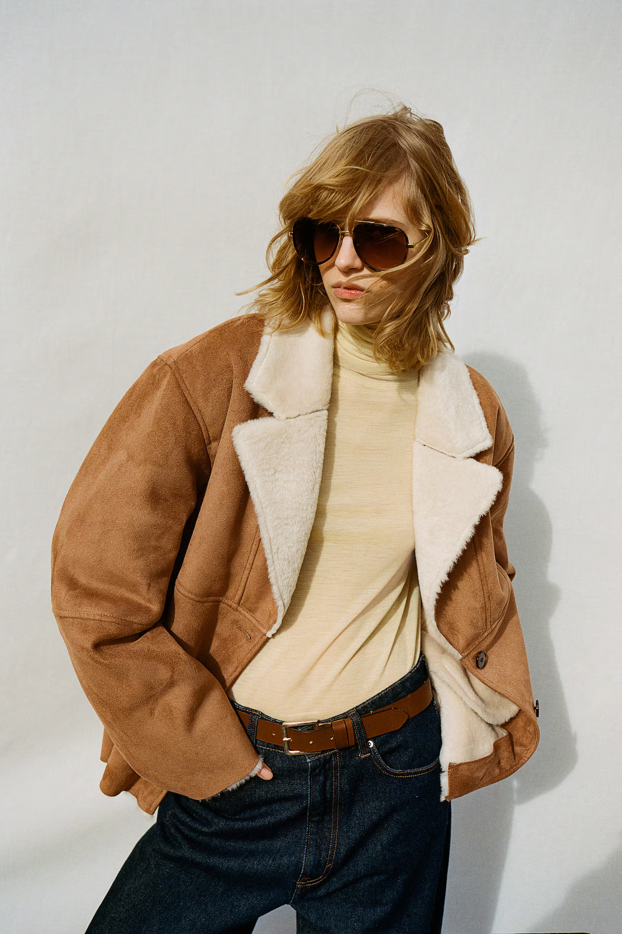 Aviator jacket | H&M (UK, MY, IN, SG, PH, TW, HK)