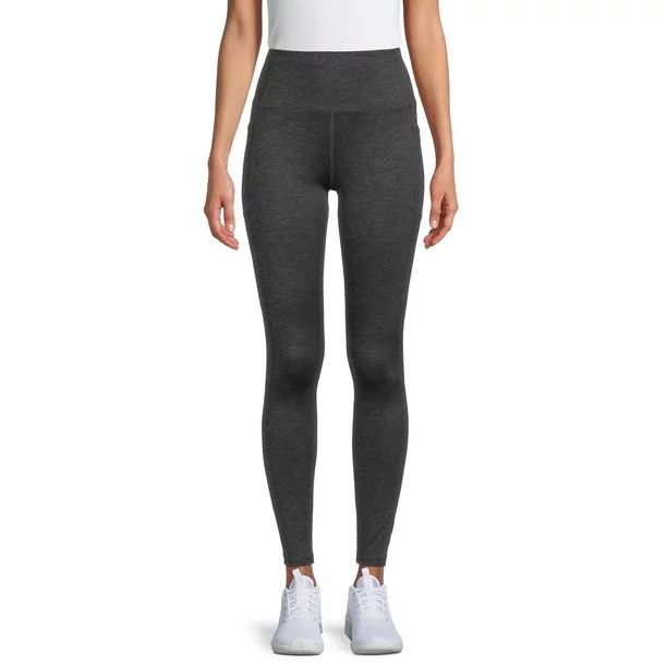 Avia Women’s 28" High Waist Ankle Leggings with Side Pockets - Walmart.com | Walmart (US)