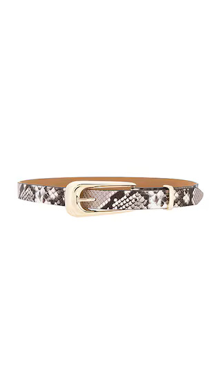Large Signature Buckle Belt in Grey Snake

        
            Ettika
        
                 ... | Revolve Clothing (Global)