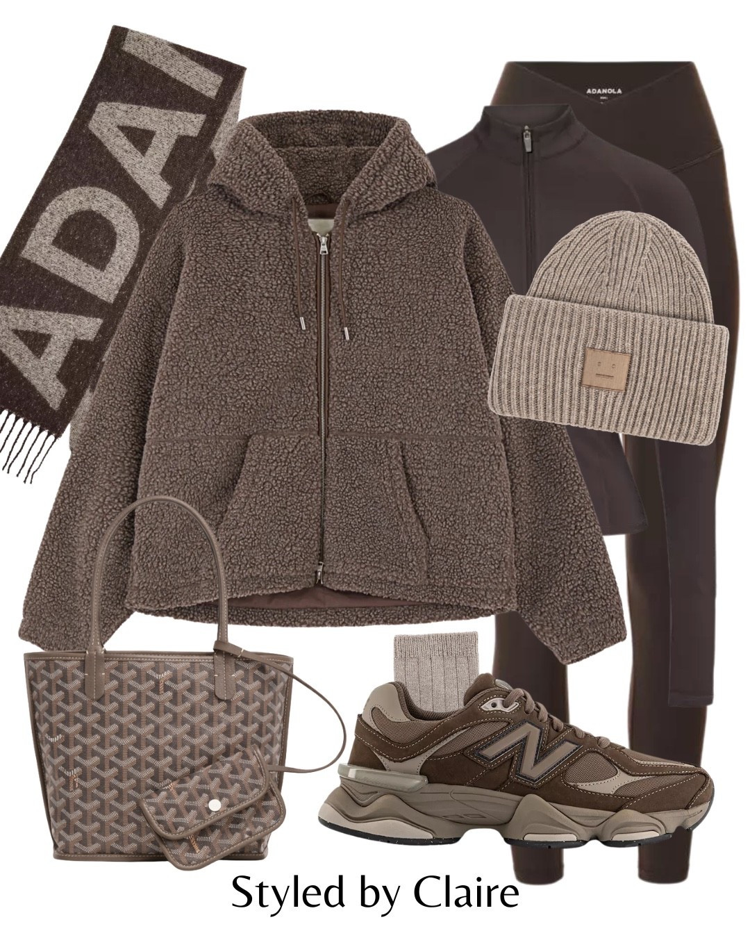 Activewear as Outerwear🐻
Tags: couture club Teddy fleece cozy season new balance chunky trainers 9060 brown taupe zip up adanola Nikon fitness sport gym set leggings top goyard tote bag wool scarf athlesiure outfit ideas represent

#LTKstyletip #LTKshoes #LTKfitness
