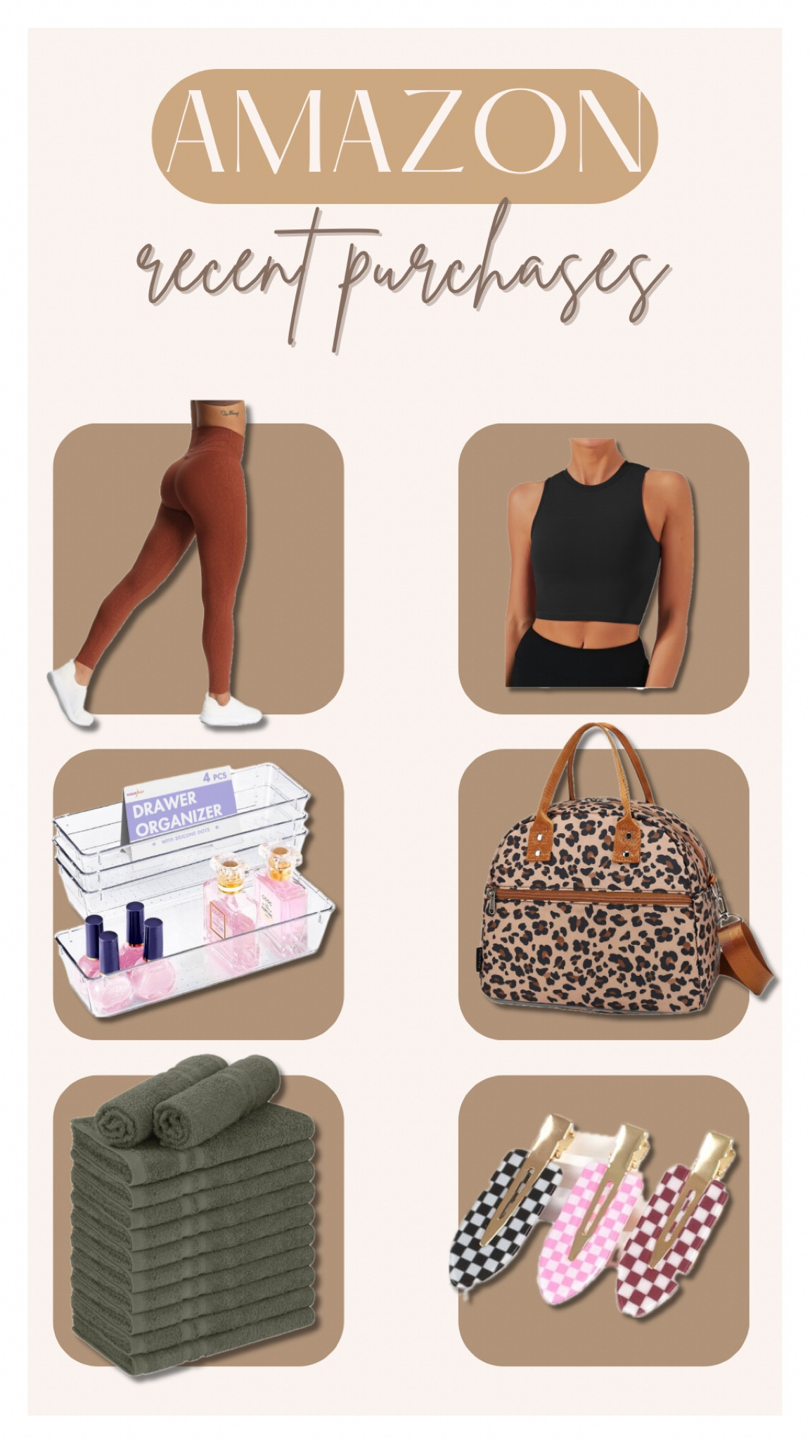 Recent Amazon purchases 🛍️✨

#LTKfindsunder50 #LTKfitness
