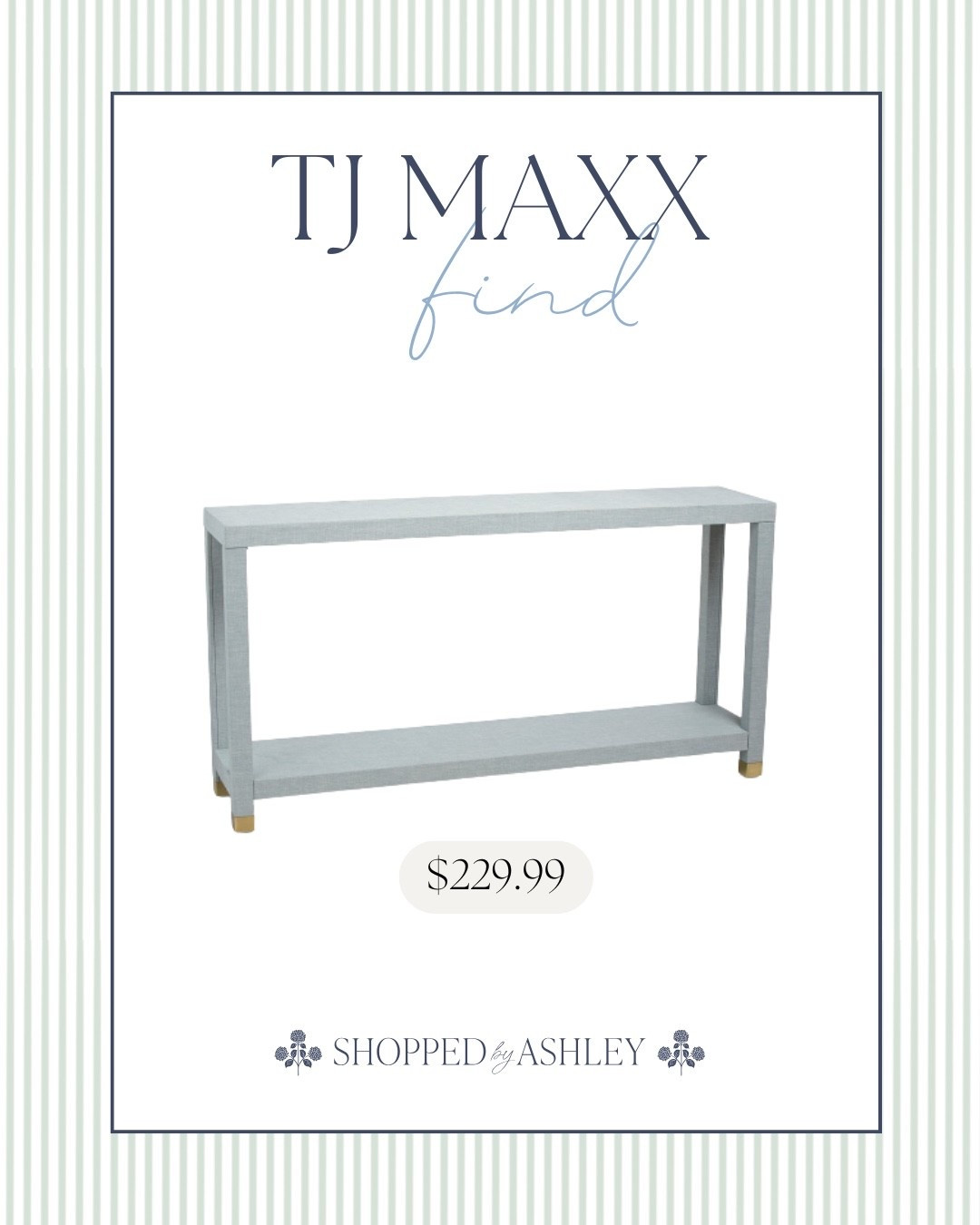 Restock alert 🚨 blue linen console back in stock online at TJ Maxx! 

Lillian August, console table, designer look, look for less, coastal furniture, Lillian August furniture, HomeGoods find, TJ Maxx find

#LTKHome