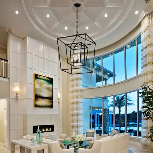 Labarre 4 - Light Open Caged Pendant | Wayfair Professional